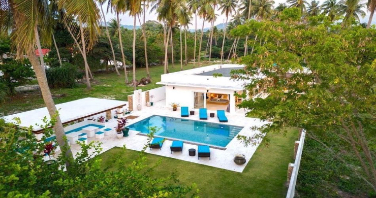 Charming 3 Bed Beachfront Villa for Sale in Lipa Noi