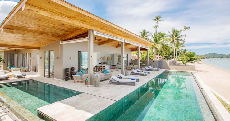 Contemporary 6 Bedroom Beach Front Villa in Laem Sor