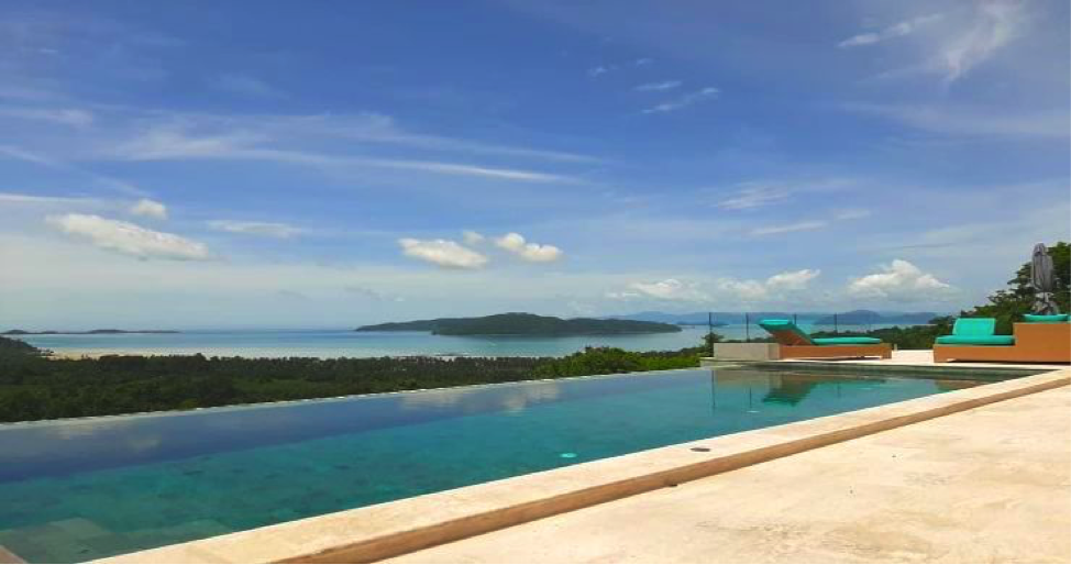 Sumptuous 4 Bed Sea View Pool Villa in Taling Ngam