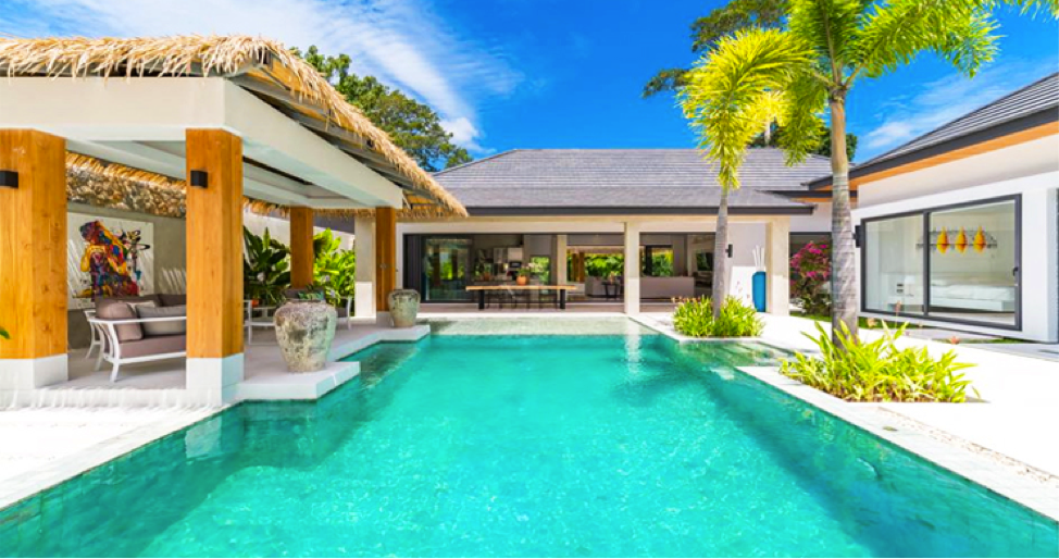 Luxury 3 Bedroom Bali-style Pool Villa in Maenam
