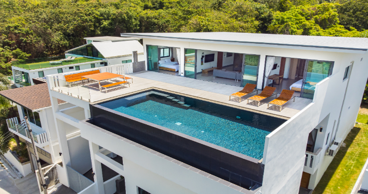 A house with a swimming pool