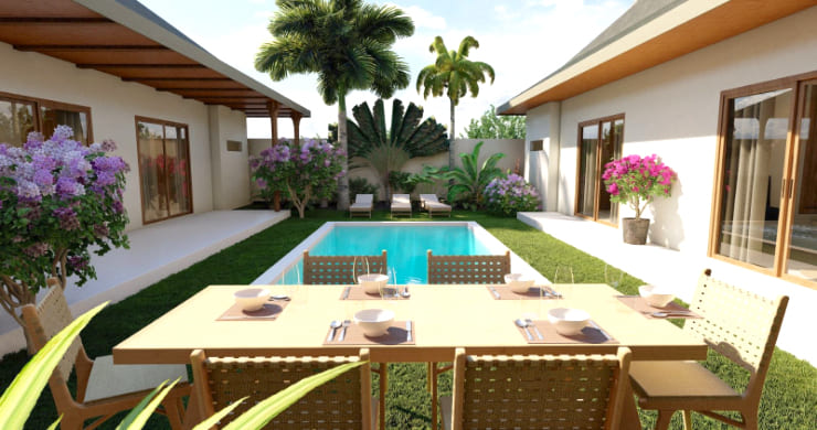 Balinese 3-Bedroom Pool Villas for Sale in Lamai