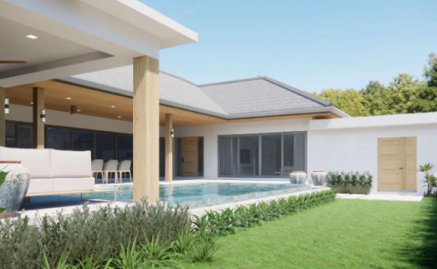 Beautiful 4 Bed Luxury Balinese Garden Villas in Lamai