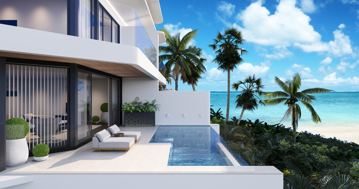 Contemporary 3 Bed Luxury Sea View Villas in Chaweng Hills