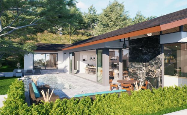 Contemporary 3 Bed Modern Pool Villas in Lamai