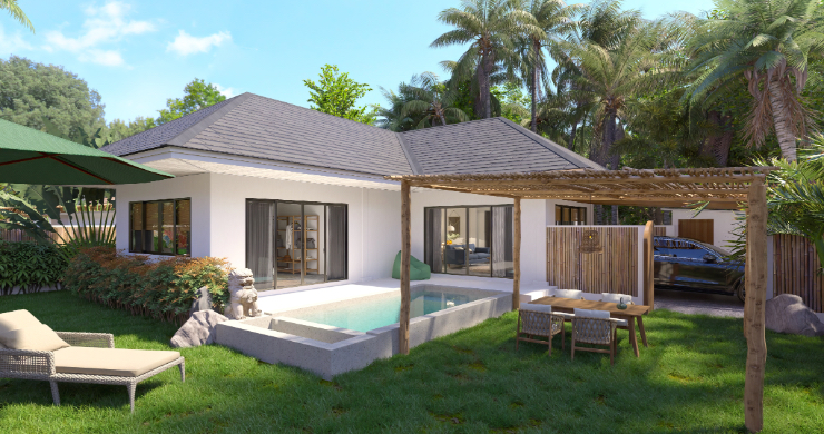 Hot Priced 1 Bed Modern Garden Pool Villas in Lamai