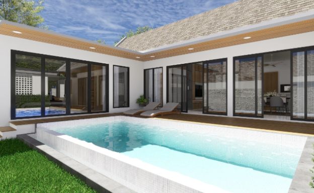 Hot-Priced 3 Bedroom Modern Pool Villas in Bophut