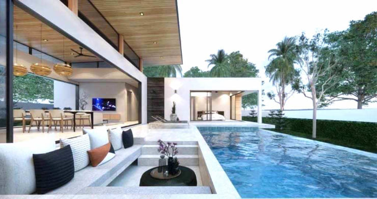 Hot-Priced New Modern 3-Bedroom Villas in Lamai