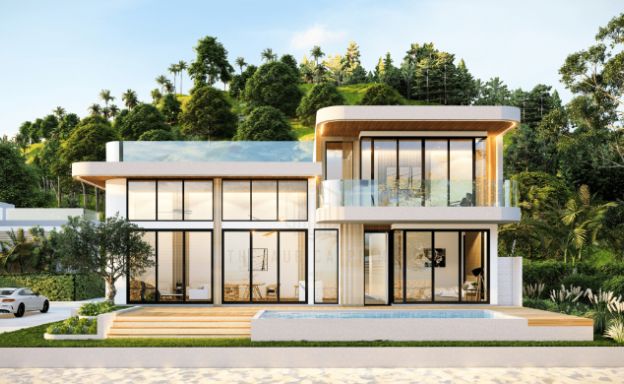 Marvellous 3 Bed Beachfront Villas for Sale in Laem Yai