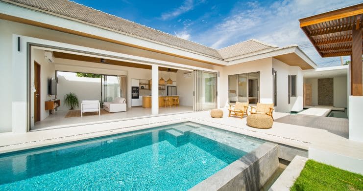 New 3-Bedroom Balinese-Style Villa in Bangrak
