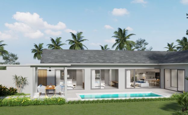 New 3 bedroom Garden Pool Villas Bophut