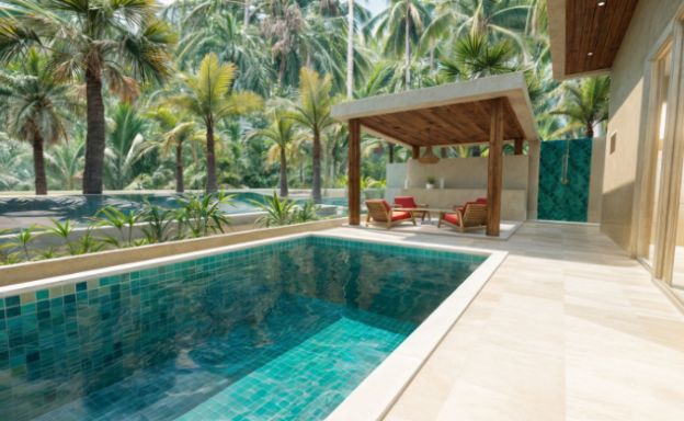 New Modern 2 Bedroom Pool Villas in Maenam