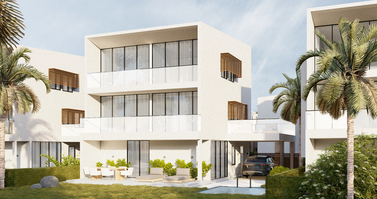 New Sleek 5 Bed Sea View Villas Close to Maenam Beach