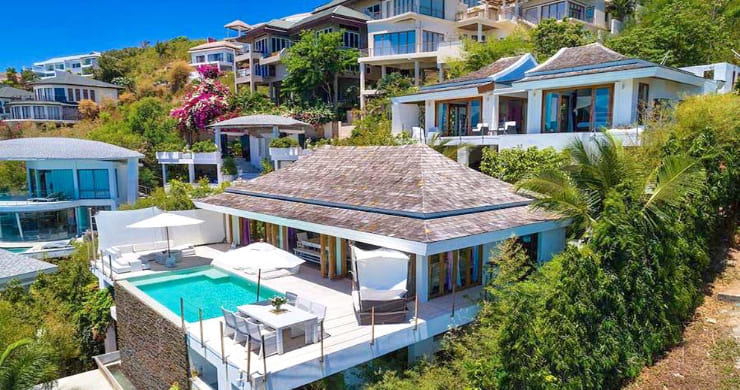 Oceanfront 3-Bed Luxury Villa for Sale in Plai Laem