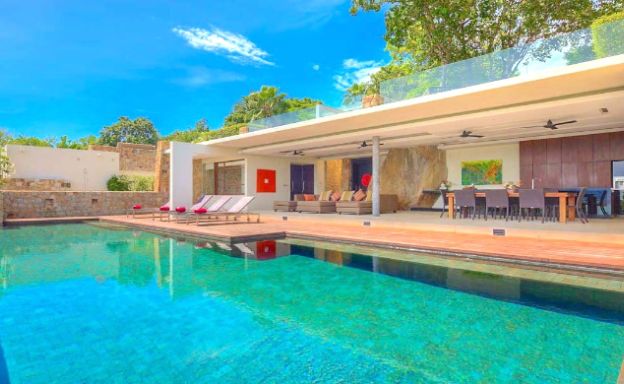 Oceanfront 4 Bed Ultra Luxury Sea View Villa in Choeng Mon