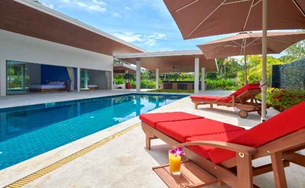 Serene 4 Bed Balinese Pool Garden Villa in Koh Samui