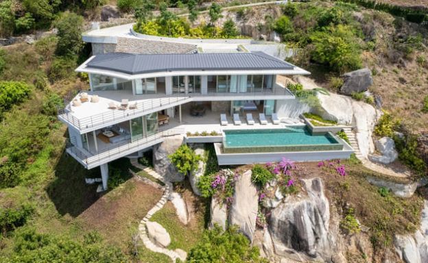 Ultra Luxury 4+1 Bedroom Sea View Villa in Thong Krut