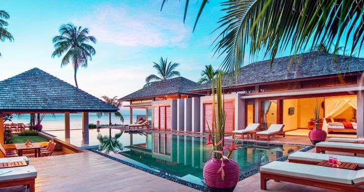 Glorious 6 Bedroom Beachfront Gem of Villa in Lipa Noi