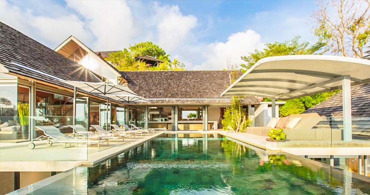 Ultra Luxury 5 Bed Oceanfront Pool Villa on Kamala Bay