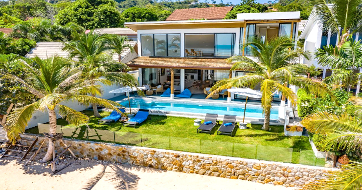 Contemporary 5 Bedroom Beachfront Villa in Bang Por