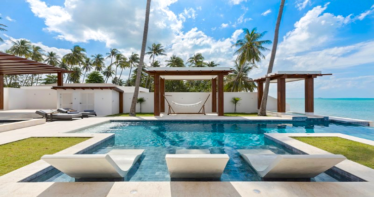 Beautiful 5 Bed Beachfront Villa for Sale in Lipa Noi