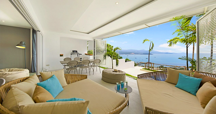 Luxury 3-Bedroom Sea View Apartment in Big Buddha