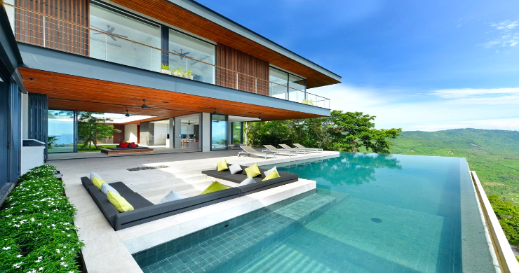 Exceptional 6 Bed Designer Sea View Villa in Bophut