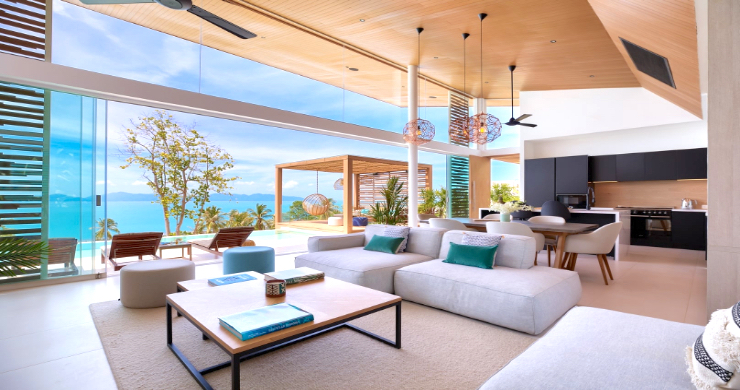 Stunning 3 Bed Luxury Sea View Villas in Bangpor, Koh Samui