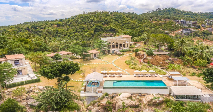 Mediterranean 9-Bed Luxury Villa in Chaweng Noi