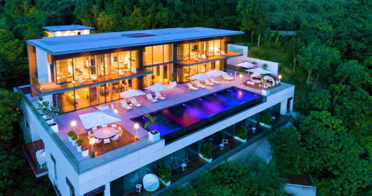 Palatial Luxury 6-Bed Sea-view Villa in Cape Panwa