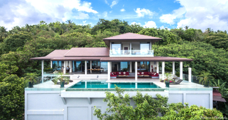 Luxury 3-Bed Sea-view Villa in Koh Phangan