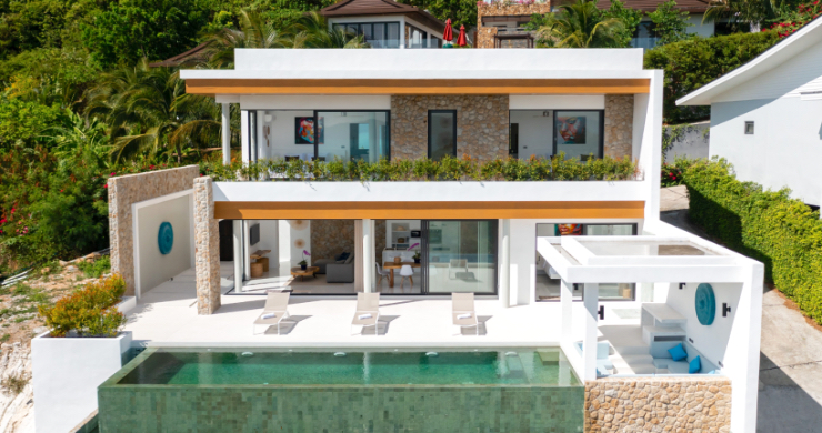 New Luxury 3-4 Bed Sea-view Villas in Bophut
