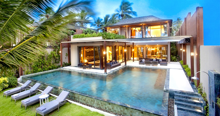 Super Luxury 5 Bed Beachfront Pool Villa in Phuket