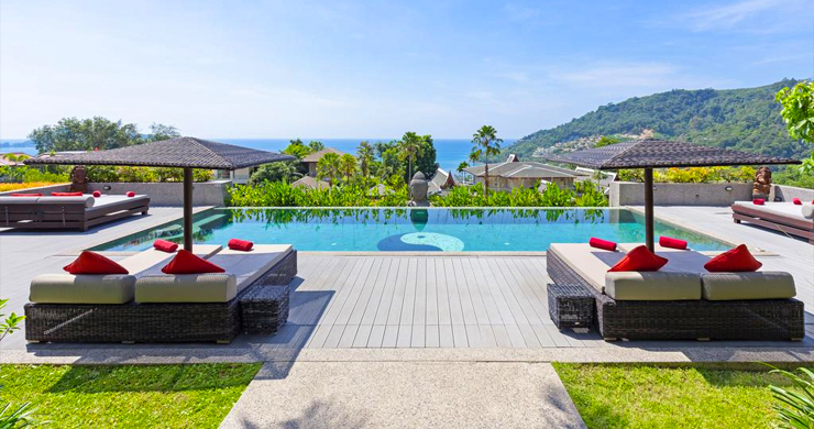 Luxury 8 Bed Tropical Sea View Pool Villa in Phuket