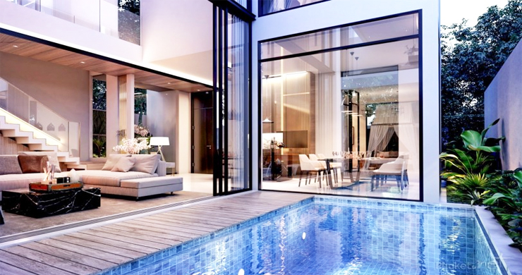 Stylish 3 Bedroom Luxury Pool Villas for Sale in Phuket
