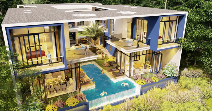 Modern 3 Bed Sea View Luxury Villas for Sale in Phuket
