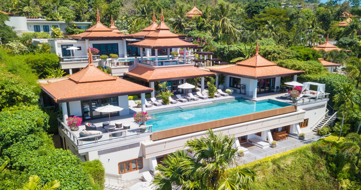 Magnificent 6 Bedroom Oceanfront Mansion in Phuket