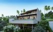 New Sleek Modern 3 Bed Sea View Villas in Maenam-34