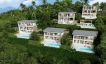 Stylish New Modern 2-3 Bed Sea View Villas in Maenam-23