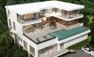 New Stunning 4 Bed Luxury Sea View Villas in Bophut-14