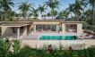 Tropical 3 Bed Modern Sea View Pool Villas in Maenam-19
