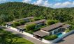 Modern 3 Bed Private Pool Villas for Sale in Maenam-13