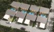 Modern 3 Bed Garden Pool Villas for Sale in Bophut-14