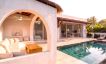 Greek-Bali Style 1 Bed Pool Villa Near Maenam Beach-9